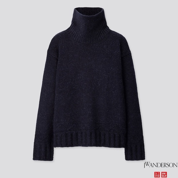JW Anderson x Uniqlo women’s low gauge turtleneck sweater - Picture 4 of 4